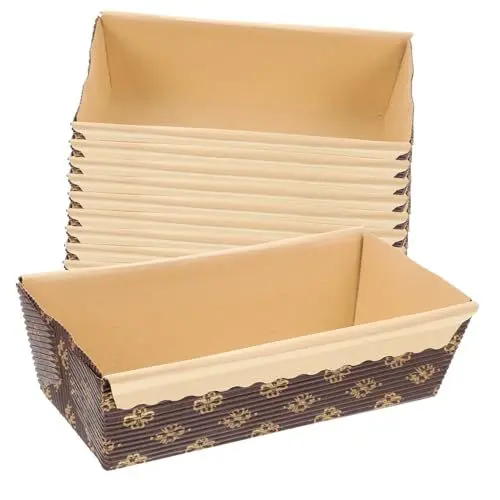 Produktbild: PRETYZOOM 25st Papierfach Einweg-kuchenbecher Kleine Kastenformen Pappe Cupcake-förmchen Für Partys Backformen Aus Papier Zum Backen Backformen Papier Kuchenpapierschalen Mini Mousse-kuchen