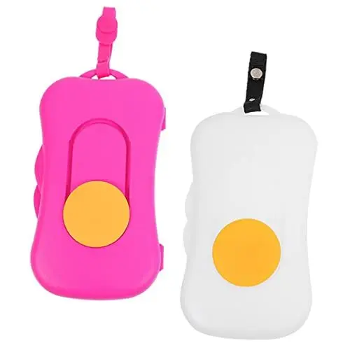 Produktbild: PRETYZOOM 2St Baby-Taschentuch-Box Tücher Fall Koffer für Reisetücher Kinderwagen Behälter für Babytücher Etui für Feuchttücher Füllung Box für feuchte Tücher Aufbewahrungskiste Tissue-Box