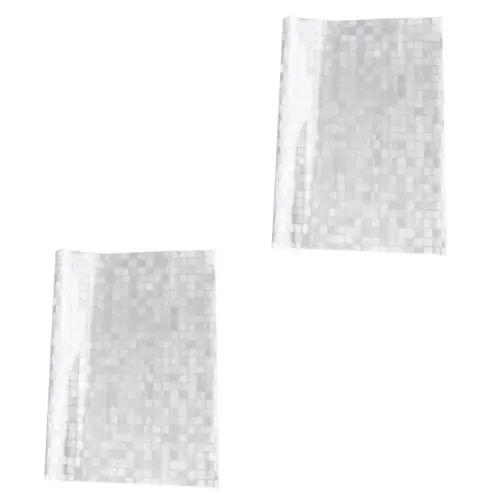 Produktbild: PRETYZOOM 2St Fensteraufkleber Sicherheitsfolie für Fenster Abziehbilder verglasungsfolie glasfolie mattierter Glasaufkleber Datenschutzfolie kein Kleber Applikationen Sicherheitsfenster