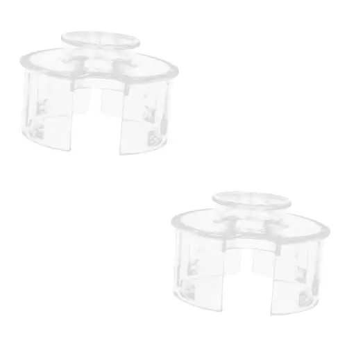 Produktbild: PRETYZOOM Ersatzdeckel Für Glaskrug 2st Wasserkocherdeckel Plastikdeckel Ersatzteile Krüge Für Getränke Versiegelter Deckel Wasserflasche Wasserkanister Deckel Der Krug Liefert Weiß Wiederverwendbar