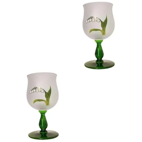 Produktbild: PRETYZOOM 2St Weingläser Cocktailgläser klare Tassen Glas Brandyglas Glasbecher Glaskelch für Party Cocktailbecher aus Glas Mehrzweck Champagnerglas Rotweinglas Liebhaber