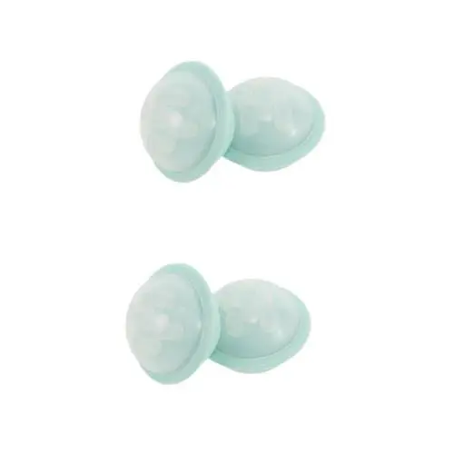 Produktbild: PRETYZOOM 2 Sätze Antikollisions-eckschrank Eckschutz Eckenschutz Eckenschützer Schutzecken Silikon-kinderbettgitter-beißschutz Klare Eckschützer Gummi Blue 2 Stück * 2