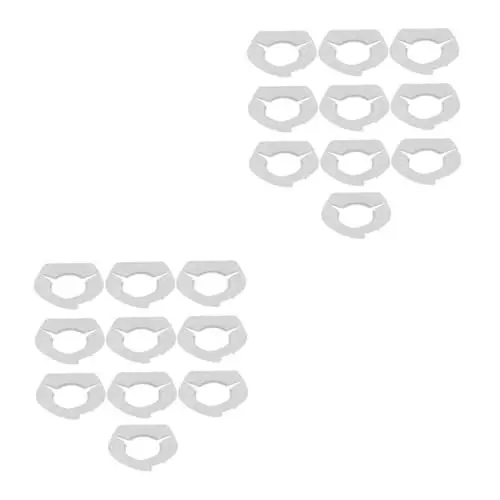 Produktbild: PRETYZOOM 2 Sätze Schnelle Krabbenbox Krabbenwerkzeug Für Plastikfolie Krabben-schnellwickelwerkzeug Krabbenpaket-Tool Werkzeug Zum Einwickeln Von Krabben Transparent 10 Stück * 2