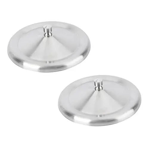 Produktbild: PRETYZOOM 2 Stk Edelstahldeckel Deckel Für Bierkrüge Trinkbecherdeckel Kaffeebecher Deckel Anzug Teebecher Mit Deckel Heiß Rostfreier Stahl Reisen Kaffeetasse Laternenmast