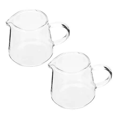 Produktbild: PRETYZOOM Glas Tassen 2 Stücke Dekorative Tassen Latte Tassen Dispenser Küche Gadgets