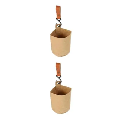Produktbild: PRETYZOOM 2st Auto Mülleimer Aufbewahrungsbehälter Fürs Auto Mini-mülleimer Fürs Auto Auto-müllsack Hängen Auto-müllsack Hängt Auto-mülleimer Klein Auto-mülleimer-organizer Kraftpapier