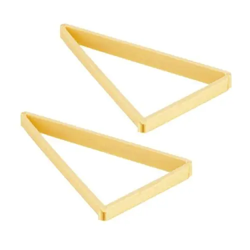 Produktbild: PRETYZOOM Croissant-backmodell-set Aus Kunststoff 2-teilig Dreieckig Croissant Nicht Für Den Heimgebrauch