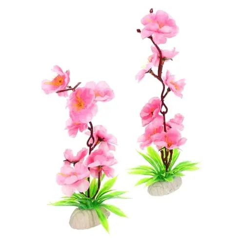 Produktbild: PRETYZOOM Dekorative Kunstblume Für Sushi Sashimi Teller Ornament Künstliche Lebensmittelversorgung Kaltes Gericht Blumenornament