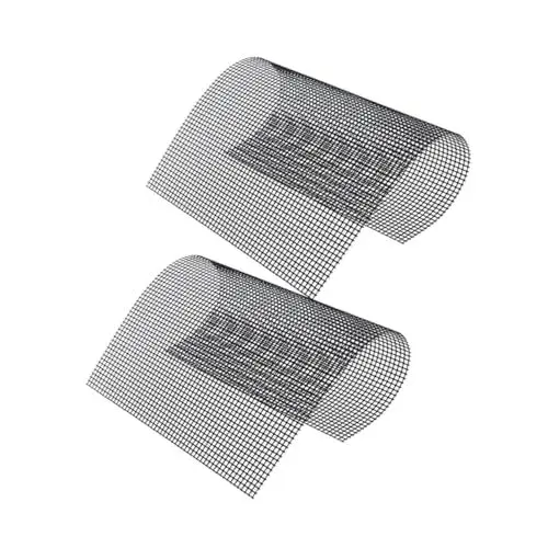 Produktbild: PRETYZOOM 2st Grill Netz Matte Barbecue-grillauflage Grillmatten Mit Antihaftbeschichtung Bbq-grillmatte Grillgitter Grillmatten Aus Mesh Mesh-grillmatten Grillpads Grillzubehör Glasfaser