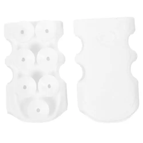 Produktbild: PRETYZOOM 2stücke Duschkopfhalter Mit Saugnapf Wandmontage Badezimmer Halter Für Duschkopf TPR Material Ohne Bohren Geeignet Für Glatte Oberflächen Wie Keramikfliesen