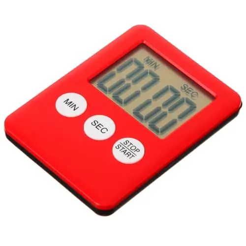 Produktbild: PRETYZOOM 2stücke Küchen Timer Digitaler Countdown Timer Rot Für Koch Und Backanwendungen Einfach Zu Bedienen Und Präzise Für Eier Kuchen Und Mehr