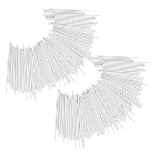 Produktbild: PRETYZOOM 300 Stücke Lutscher Sticks Papier Marshmallow Sticks Schokolade Geschenkpapier Für Leckereien