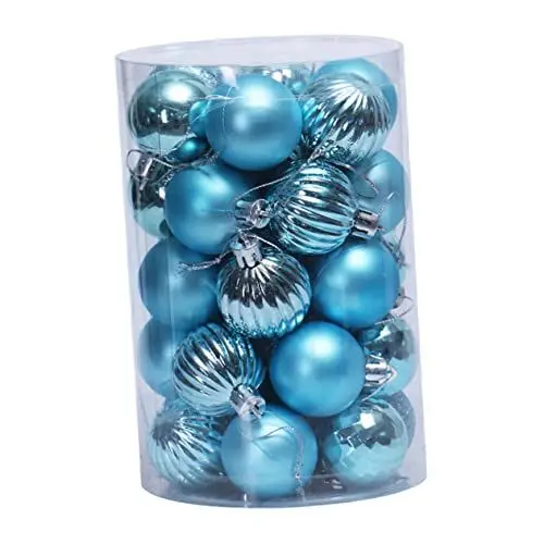 Produktbild: PRETYZOOM 34 STK Weihnachtskugeln Hängende Kugeln Weihnachtsbaum Plastikweihnachtsballverzierung Weihnachtsbaumkugeln Anhänger Weihnachtsfeier Spielerei Weihnachten Dekorative Kugel