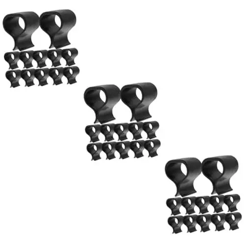 Produktbild: PRETYZOOM 36 STK Rattan-Möbelklammern gartensofa gartenmöbel Möbelclips für Schnittsofas Anschlüsse für Sofagarnituren im Freien Befestigung für Korbmöbel Befestigungsclip für Rattanstühle