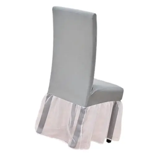 Produktbild: PRETYZOOM 3St Rockstuhlabdeckung für Restaurants Schonbezug für Ohrensessel Möbelschutz für Kinder stuhlbezüge Chair Covers Bezug für Stuhl Stuhlhussen für Esszimmer Milchseide (Polyester)