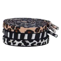 Produktbild: PRETYZOOM 3 Paare Schnürsenkel Accessoires Mit Tierdruck Laufendes Geschenk Kordelenden Metall Wanderschuhe Tierschuhschnüre Stiefel Flache Ersatzschuh Mann Beiläufig Polyester Zubehör