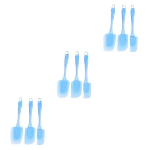 Produktbild: PRETYZOOM 3 Sätze Cremespatel-set Backschaber Zuckerguss-spachtel Grillspatel Rührspatel Creme Spachtel Creme Spatel Brot Butterspatel Silikon Diy Spachtel Kieselgel Stück * 3