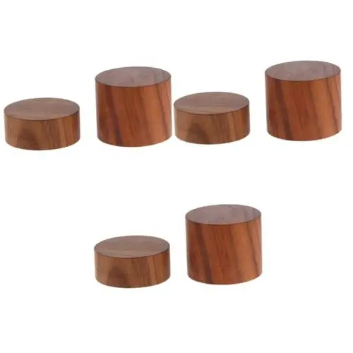Produktbild: PRETYZOOM 3sets Holz Display-ständer Elegante Display für Schmuck Shop Home Decor 2 Stücke * 3