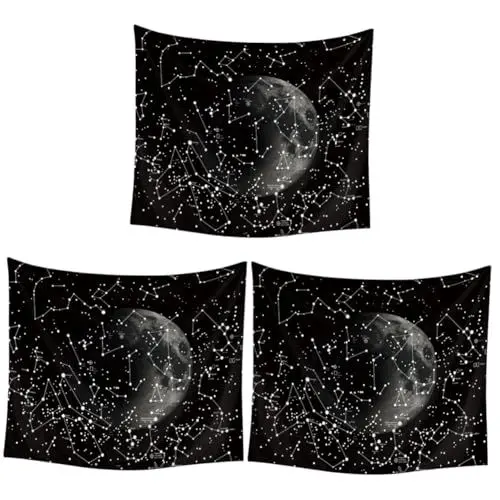Produktbild: PRETYZOOM 3 Stk Strandtuch für draußen wandteppich stress geschenke für kleinkinder ab 1 jahr ceilings tapeziertisch wischtelgeschenk Tapisserie Multifunktionale Hängedecke Drucken Badetuch
