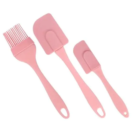 Produktbild: PRETYZOOM Mini-silikon-spatel-Set 3-in-1-werkzeugsatz Abnehmbarer Kuchenspatel Backschaber