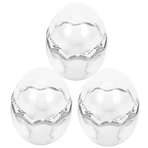 Produktbild: PRETYZOOM 3st Pudding Becher Mit Eierschale Puddingbecher Klarer Behälter Joghurtgläser Aus Joghurtbehälter Geleegläser Klare Gläser Backförmchen Smoothie-becher Kuchen Tasse Mini Baby Glas