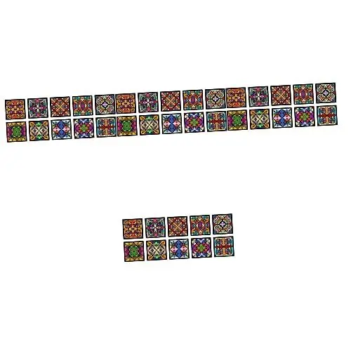 Produktbild: PRETYZOOM 40 Stk Wandaufkleber Wandtapete Selbstklebender Fliesenaufkleber Tapetenaufkleber Ziehen Und Kleben Hintergrund Tapetenkleber Tapete Abziehen Und Aufkleben Abnehmbare Fliese Pvc