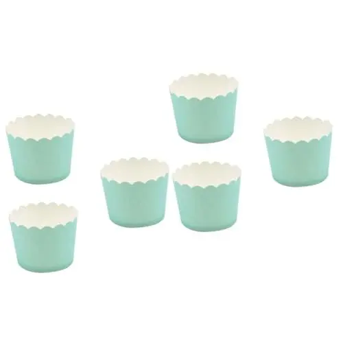 Produktbild: PRETYZOOM 48 Stk Halloween-Silikonform Pappbecher backen Cupcake-Papiereinlagen Brautparty Papierbecher cpKuchenverpackungen Tassenkuchenpapier Drucken Kuchen Tasse Maschinenpokal Muffin