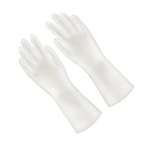 Produktbild: PRETYZOOM -leck- & - Küchenhandschuhe 4 Paar Haushaltsreinigungshandschuhe Zum Wäschewaschen & Geschirrspülen Größe L
