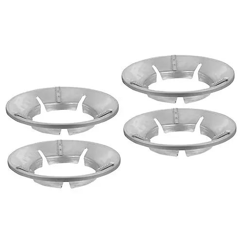 Produktbild: PRETYZOOM 4 Stück Gasherd Halterung Wok Bereich Pfannenhalter Gasherd Rack Herd Halter Elektroherd Brenner Gasherd Brennerringe Gasherd Ring Reduzierstück Kochfeld Herd Rack