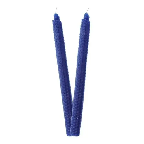 Produktbild: PRETYZOOM 4 Stück Paraffinkerze hochzeitskerze sicherheitskerzen Waben-Stumpenkerzen tropffreie Wachskerzen bienenwachs Spitzkerzen lange Kerze lange Wabenkerze Haushalt Bienenwabe Handrolle