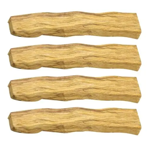 Produktbild: PRETYZOOM 4stücke Santo Räucherstäbchen Natürliche Aromatische Sticks Zur Meditation Raumreinigung Für Positive Energie Für Entspannung Und Wellness