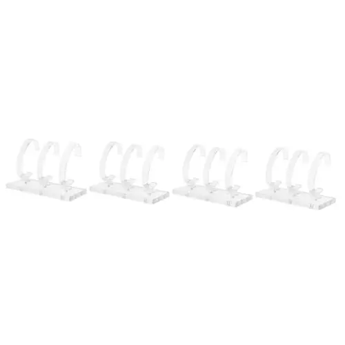 Produktbild: PRETYZOOM 4 Stück Uhrenständer Armbanduhrenhalter zur Präsentation Armbanduhr-Ausstellungshalter Schmuckdisplay Armbanduhrhalter Uhrenhalter zum Ausstellen Schmuckständer aus Acryl