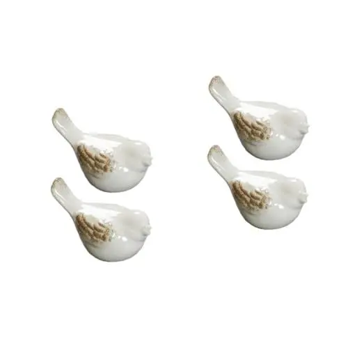 Produktbild: PRETYZOOM 2sets Keramik Vögel Figuren Home Dekorative Zubehör Nordic Ornamente Für Wohnzimmer 2 Stücke * 2