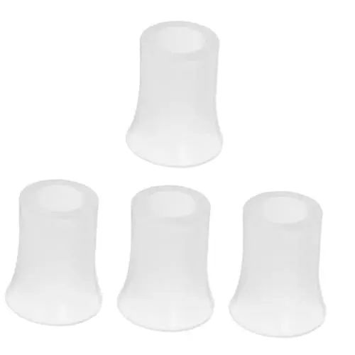 Produktbild: PRETYZOOM 4 Stück Zubehör für Eismaschinen Eiscreme Maschinen Zubehör Eismaschinen Ersatzteil Eiscreme-Dichtungsringe Ersatzteile für Eismaschinen liefert Ersatzdichtringe Kieselgel Weiß