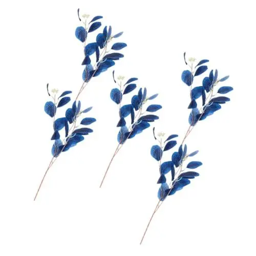 Produktbild: PRETYZOOM 5 Stücke Künstliche Eukalyptus Vorbauten Früchte Lebendige Eukalyptus Picks für Hochzeits-mittel