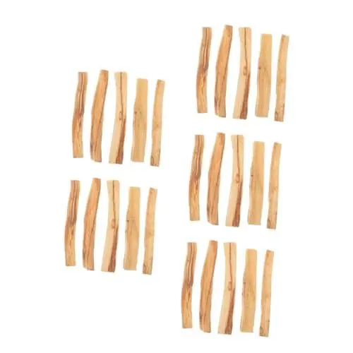 Produktbild: PRETYZOOM 5 Sätze Brasilianisches Holz Holzhandwerk Holzstücke Duftende Holzstäbchen Für Spirituelle Praktiken Holzstäbe Bastelstöcke Aus Holz Holzstab Zum Basteln Hölzern Beige 5 Stück * 5