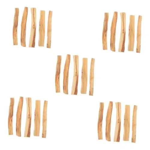 Produktbild: PRETYZOOM 5 Sätze Brasilianisches Holz Holzstäbchen Zum Basteln Bastelstöcke Holzstäbe Kleine Holzstäbchen Stöcke Zum Basteln Holzhandwerk Klebt Masse Stockstangen Hölzern Beige 5 Stück * 5