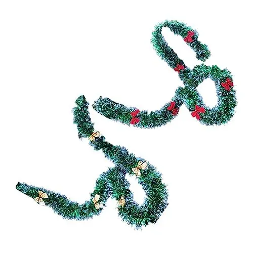 Produktbild: PRETYZOOM Funkelnde Festival Hängende Dekorationen 6pcs Weihnachten Party Girlande Dekorationen