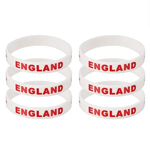Produktbild: PRETYZOOM 6 STK Flaggenarmband Armbänder Land Armband Welt Tasse Party Favors Armband Mit Landesflagge Fu?Ball Fan Souvenir Land-silikon-Armband Land Flagge Armband Sportdekor Fußball Sanft
