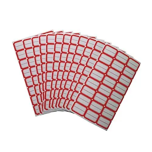 Produktbild: PRETYZOOM 80 Blatt 24 - Etikettenpapier - Klebeetiketten - Büroetiketten - Haftetiketten - Flaschenetiketten - Kartonetiketten aufkleber Adressetiketten Ware Preisschild