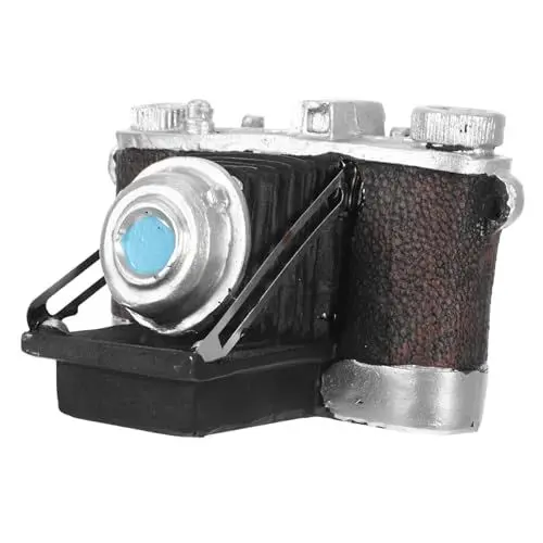 Produktbild: PRETYZOOM Vintage Kamera Foto Requisite Handgefertigte Harz Statue Für Zuhause Und Retro Kamera Schmuck