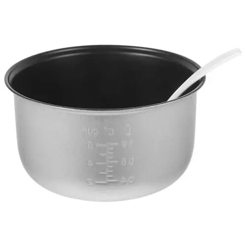 Produktbild: PRETYZOOM Auskleidung für Reiskocher Reis Innentank Schnellkochtopf kochtopf antihaftbeschichtet cooking pot electric Bratpfannen Backformen Herdinnentopf Kuchenform aus Metall Legierung