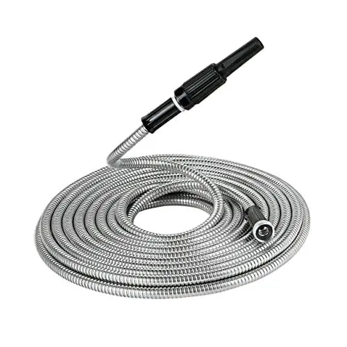 Produktbild: PRETYZOOM Autowaschschlauch Wasserleitungsschlauch Kurzer Gartenschlauch Leichter Wasserschlauch Gartenschlauchtrommel Wasserschlauch 100ft Teleskopischer Gartenschlauch Knick Zubehör