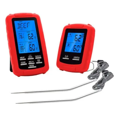 Produktbild: PRETYZOOM Backtemperatur Ofenthermometer Bbq-thermometer Hausthermometer Rot