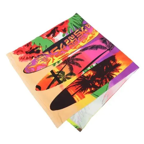 Produktbild: PRETYZOOM Badetuch Yogahandtücher Toalla De para Cuerpo Fitness-Handtuch Fitness-handtücher Schweißabsorbierende Handtücher Sporthandtuch Skateboard EL Strand Polyester