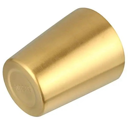 Produktbild: PRETYZOOM Bierkrug Tequila Kaffeetasse Mini-Tasse Shaker-Tasse Halloween-Tassen thermostasse thermotassen küchenasseccoires barzubehör party cups Weinkrug Bierbecher Rostfreier Stahl Golden