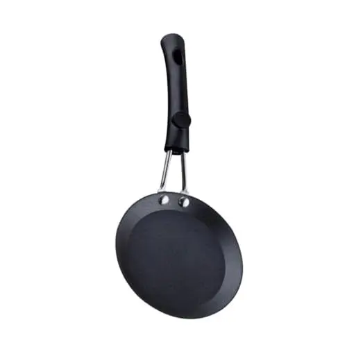 Produktbild: PRETYZOOM Mini Bratpfanne Antihaftbeschichtete Omelette-pfanne Pfanne Für Pfannkuchen Und Spiegeleier Für Gasherde Und Induktionskochfelder Mit Bakelitgriff Für Zuhause Und Restaurants