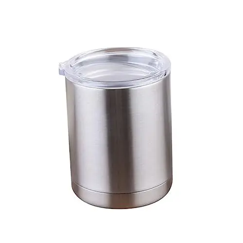 Produktbild: PRETYZOOM Edelstahl Vakuum Isolierbecher 10oz Reisebecher Auslaufsicher - Für Auto Büro Camping
