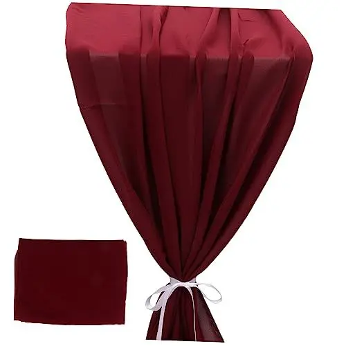 Produktbild: PRETYZOOM Hochzeitstischdecken Chiffon-tischläufer Für Party-tischdeckenbezug Dekorativer Tischläufer Bankettzubehör Hochzeit Und Geburtstag
