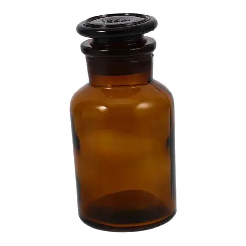 Produktbild: PRETYZOOM Deko Flaschen Mit Vanilleextrakt Schmale Wasserflasche Bernsteinfarbene Flaschen Reagenzflaschen Leerer Schilfdiffusor Bernsteinfarbene Tablettenfläschchen Bernsteinöl Glas Brown